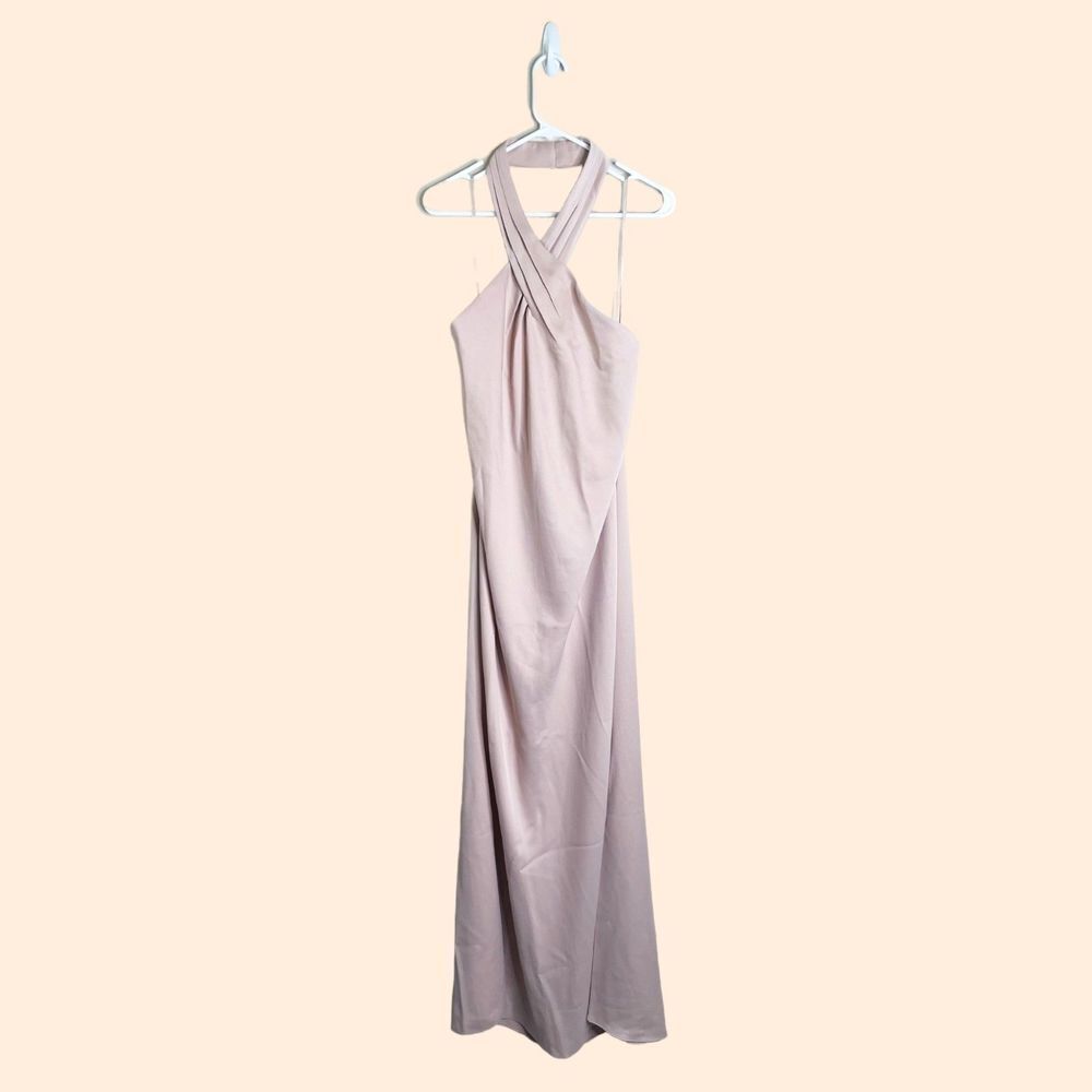 BHLDN Ruby Halter Maxi Gown